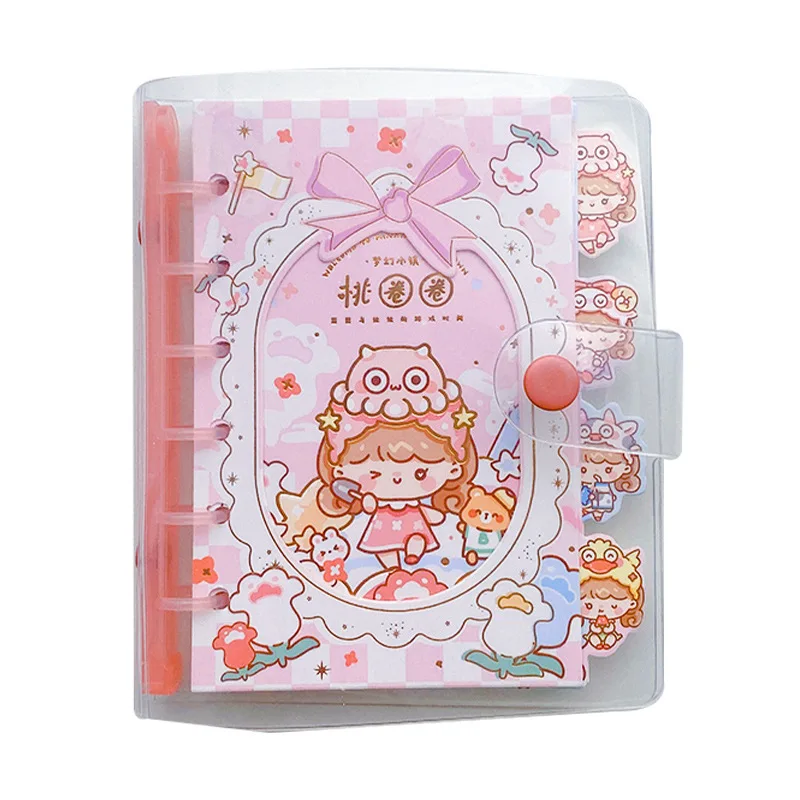 Kawaii Anime Theme Lovely Japanese Fashion Loose Leaf Diary A6 Notebook Grid Paper 140P 2023 New Children Stationery Gift
Kawaii Anime Theme Lovely Japanese Fashion Loose Leaf Diary A6 Notebook Grid Paper 140P 2023 New Children Stationery Gift
