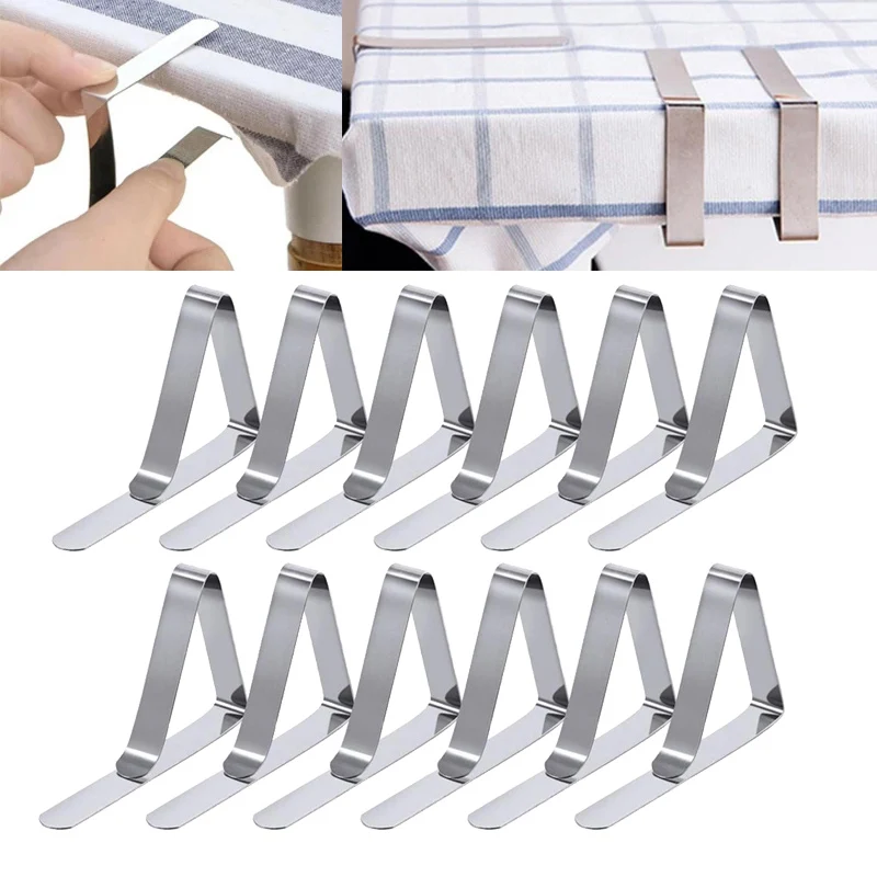 12 шт., нескользящий держатель из нержавеющей стали 
12 шт., нескользящий держатель из нержавеющей стали