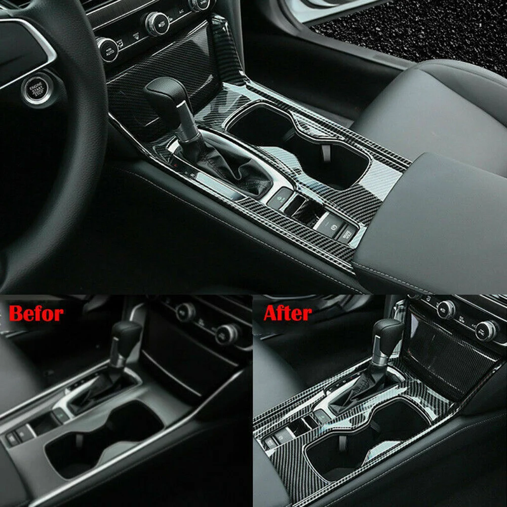 Cover Trim Gear Box Panel ABS Car Accessories Carbon Fiber Convenient Decorative Sticker Interior For Honda 2018-2022
Cover Trim Gear Box Panel ABS Car Accessories Carbon Fiber Convenient Decorative Sticker Interior For Honda 2018-2022