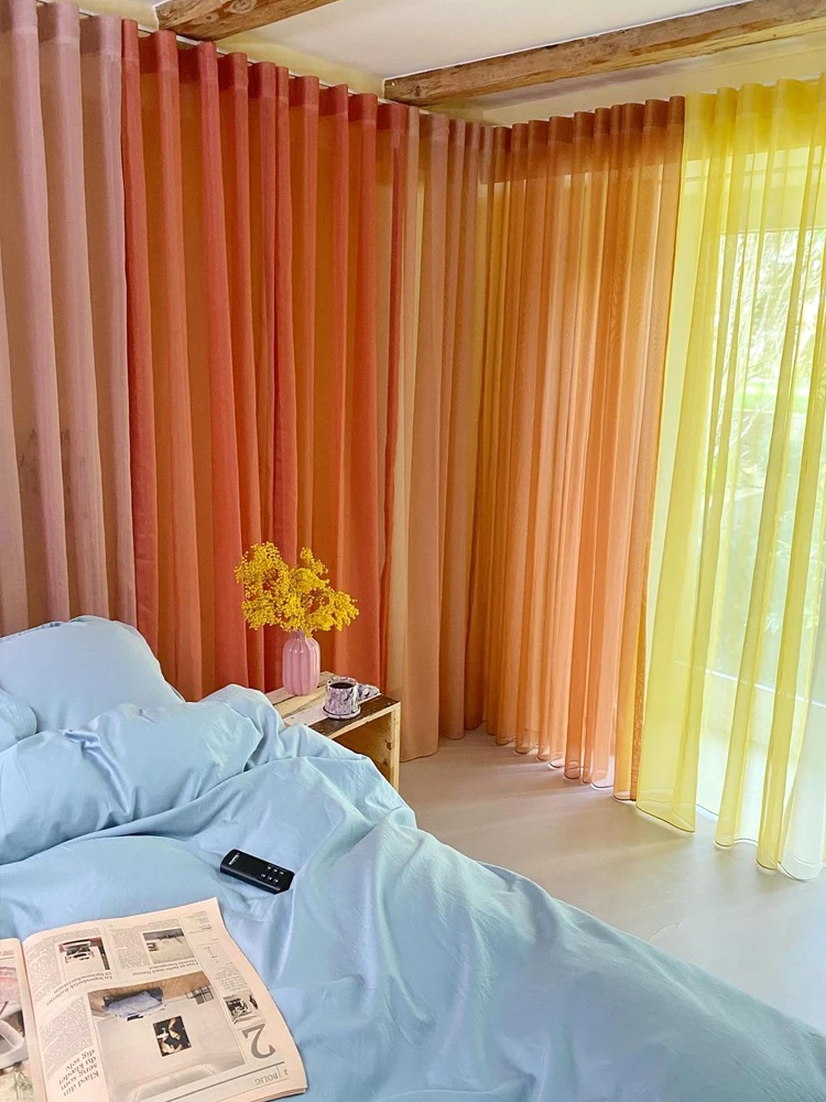 French solid color tulle curtains for living room decoration curtains room bedroom kitchen gauze curtain bay window curtains
French solid color tulle curtains for living room decoration curtains room bedroom kitchen gauze curtain bay window curtains