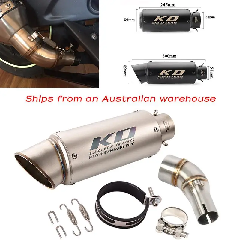 FOR YAMAHA R25 R3 Any year Motorcycle Exhaust Pipe Escape Muffler Mid Link Pipe Connect Tuber With DB Killer Slip On 51MM
FOR YAMAHA R25 R3 Any year Motorcycle Exhaust Pipe Escape Muffler Mid Link Pipe Connect Tuber With DB Killer Slip On 51MM