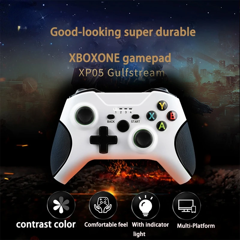 For Xbox Bluetooth 2.4 G Controller Gamepad Joystick Controller For Xbox One Dual Vibration Game Controller Gamepad Joystick New
For Xbox Bluetooth 2.4 G Controller Gamepad Joystick Controller For Xbox One Dual Vibration Game Controller Gamepad Joystick New