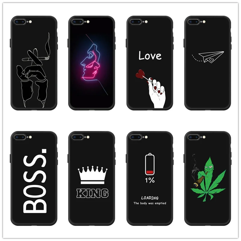 Cool man BOSS KING LOVE art Painted black Soft Silicone For iPhone 12mini 12 pro 11 Max X XS XR 6 6S 7 Plus 8 SE 2020 Soft cover
Cool man BOSS KING LOVE art Painted black Soft Silicone For iPhone 12mini 12 pro 11 Max X XS XR 6 6S 7 Plus 8 SE 2020 Soft cover