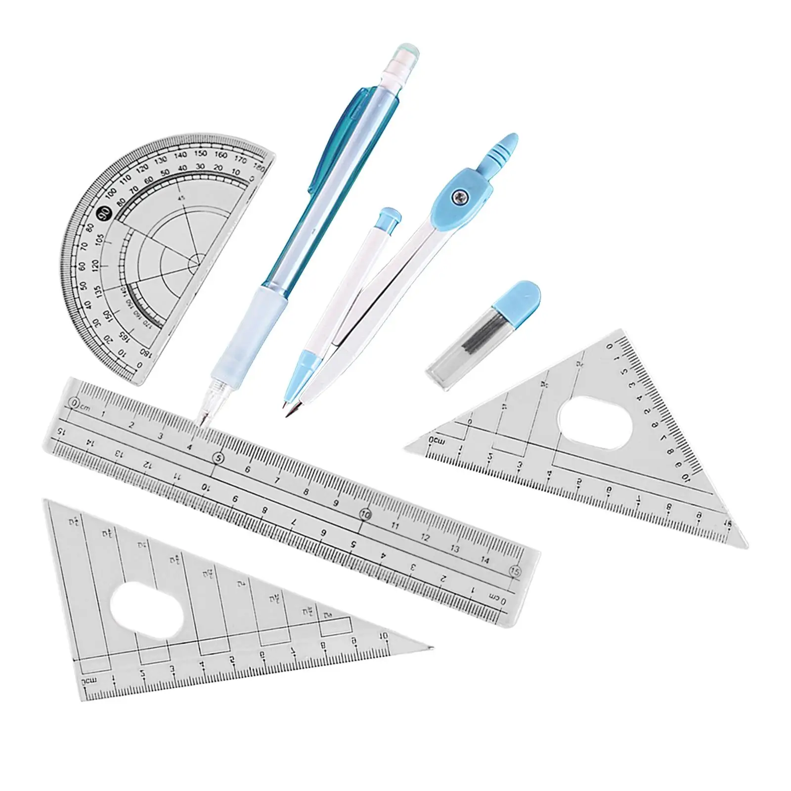 Professional Compass Compasses Pen Set Exam Tool Pencil Lead Geometry Kit for Mathematical Home Engineering Drawing Stationery
Professional Compass Compasses Pen Set Exam Tool Pencil Lead Geometry Kit for Mathematical Home Engineering Drawing Stationery