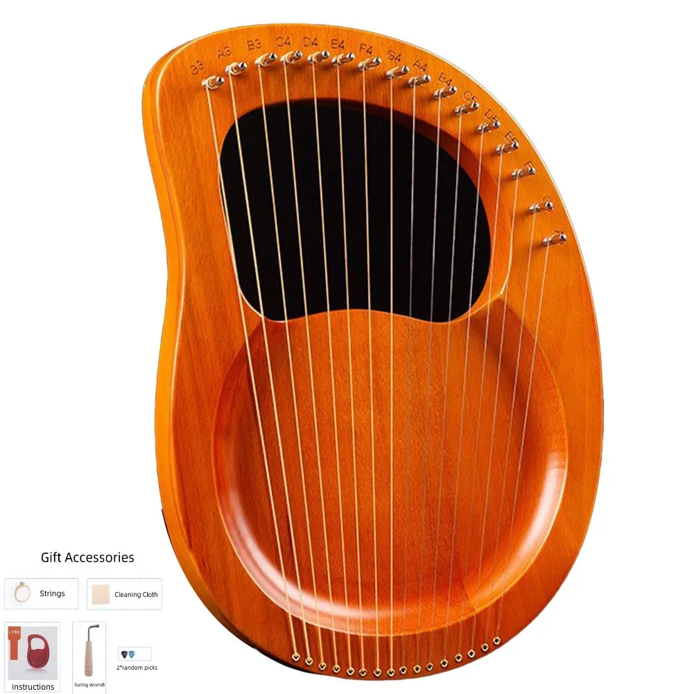 High Quality Harp Lyre Finger Piano Spare Strings 19 Strings 2 Random Picks Cleaning Cloth Durable Gifts Universal
High Quality Harp Lyre Finger Piano Spare Strings 19 Strings 2 Random Picks Cleaning Cloth Durable Gifts Universal