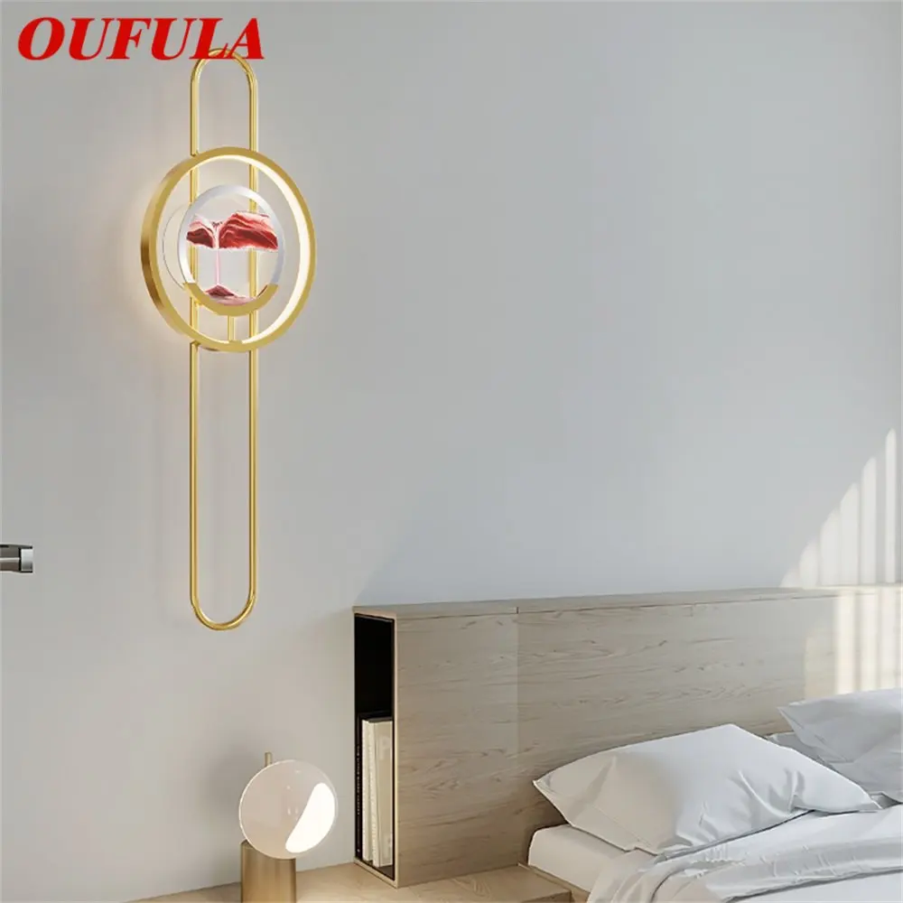OUFULA Hourglass Sconce Light LED 3 Colors Creative Design Indoor Wall Lamp for Modern Home Living Bedroom Decor
OUFULA Hourglass Sconce Light LED 3 Colors Creative Design Indoor Wall Lamp for Modern Home Living Bedroom Decor