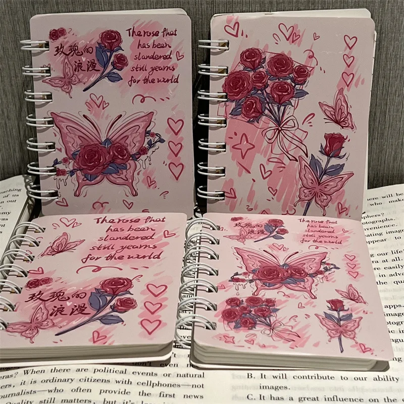 Романтический блокнот Rose Butterfly A7
Романтический блокнот Rose Butterfly A7