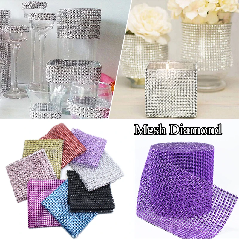 1Yard 24 Rows Gold Silver Crystal Diamond Mesh Rhinestone Ribbon for Birthday Wedding DIY Decoration Cake Wrap Crystal Tulle
1Yard 24 Rows Gold Silver Crystal Diamond Mesh Rhinestone Ribbon for Birthday Wedding DIY Decoration Cake Wrap Crystal Tulle