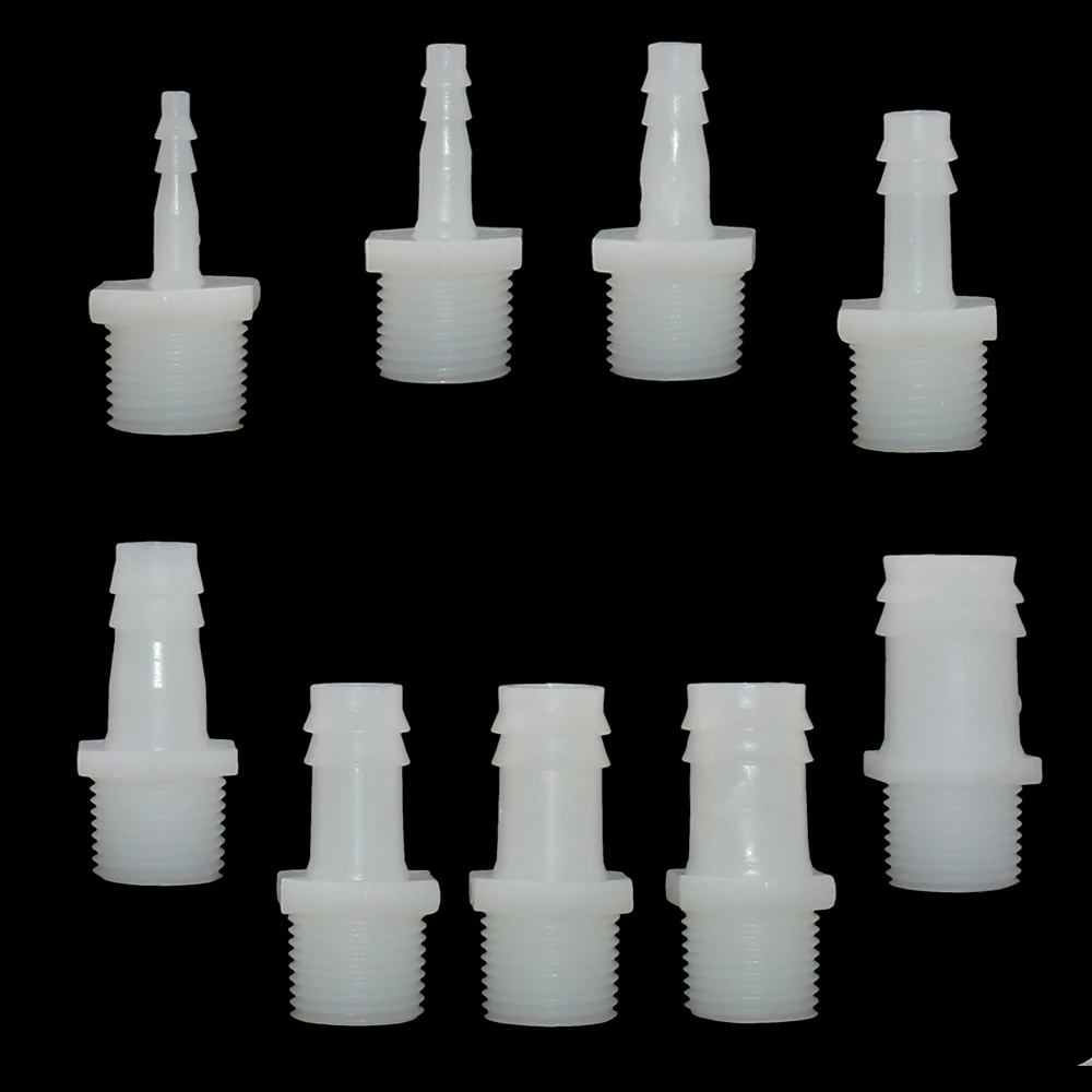 Male 1I2 Inch To 4/6/8/10/12/14/16/18/20mm Plastic Hose Barb Connector Pvc Water Pipe Fittings Coupler
Male 1I2 Inch To 4/6/8/10/12/14/16/18/20mm Plastic Hose Barb Connector Pvc Water Pipe Fittings Coupler