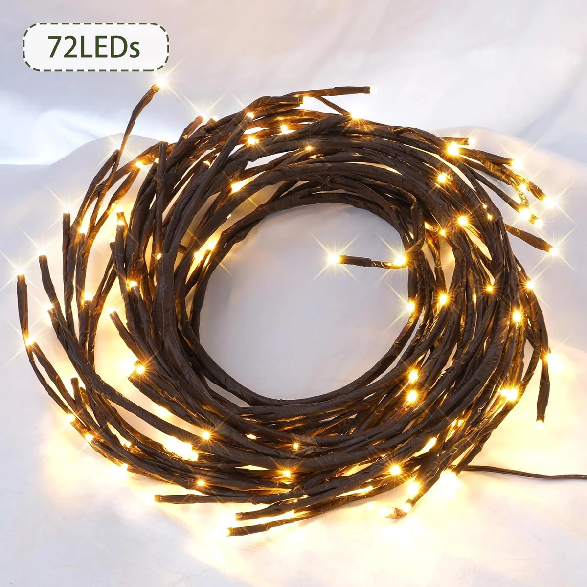 Светодиодная лента дерево теплый белый 96LED 8 режимов
Светодиодная лента дерево теплый белый 96LED 8 режимов