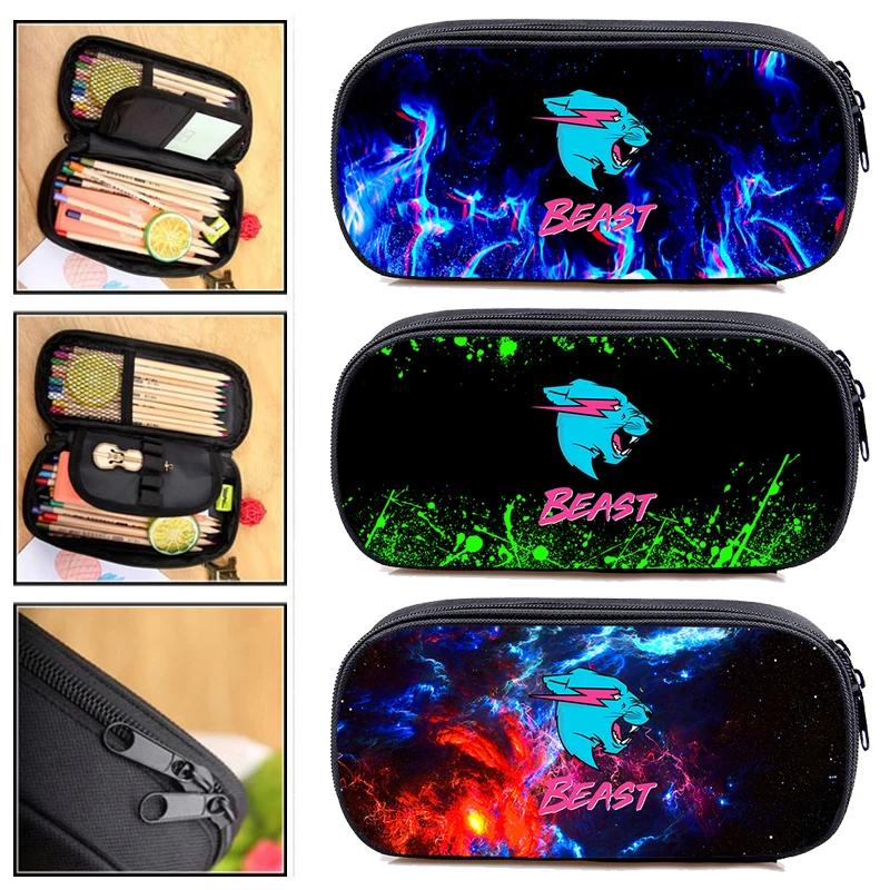 Косметички 3D Mr Beast, аниме чехол для макияжа, органайзер для девочек-подростков, студентов, школьные принадлежности
Косметички 3D Mr Beast, аниме чехол для макияжа, органайзер для девочек-подростков, студентов, школьные принадлежности