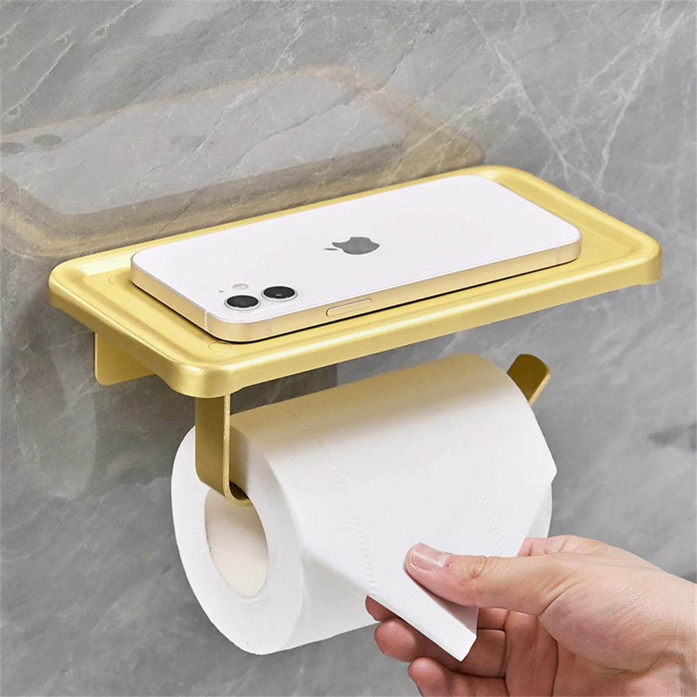 Tissue Holder Aluminum Punch-free Mobile Phone Wall Hanging Rack Sanitary Napkin Holder Tissue Boxtoilet Paper Holder Stand
Tissue Holder Aluminum Punch-free Mobile Phone Wall Hanging Rack Sanitary Napkin Holder Tissue Boxtoilet Paper Holder Stand