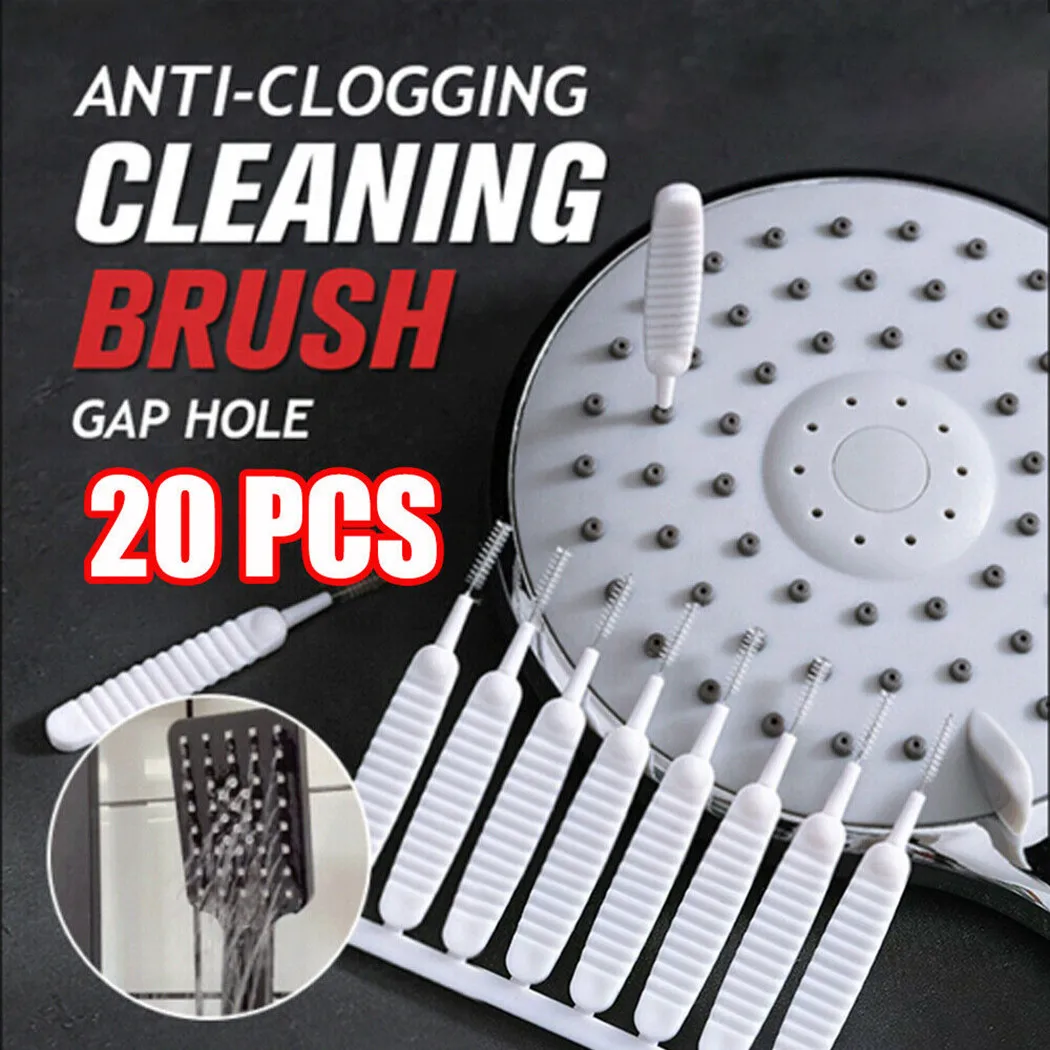 20Pcs Nylon Shower Head Cleaning Brush Gap Hole Washing Anti-Clogging Pore Gap Cleaning Brush For Kitchen Toilet Phone Hole
20Pcs Nylon Shower Head Cleaning Brush Gap Hole Washing Anti-Clogging Pore Gap Cleaning Brush For Kitchen Toilet Phone Hole