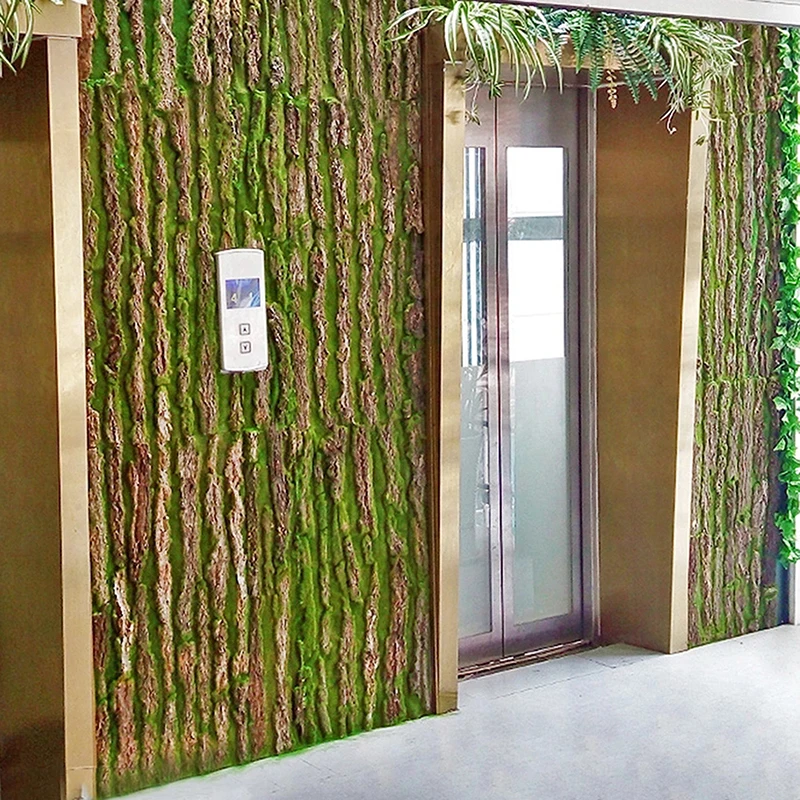 Green Plant Wall Decoration Bark Artificial Bark Indoor Pipe DIY Decoration Material Artificial Moss Pipe Pillar Cover For Water 
Green Plant Wall Decoration Bark Artificial Bark Indoor Pipe DIY Decoration Material Artificial Moss Pipe Pillar Cover For Water