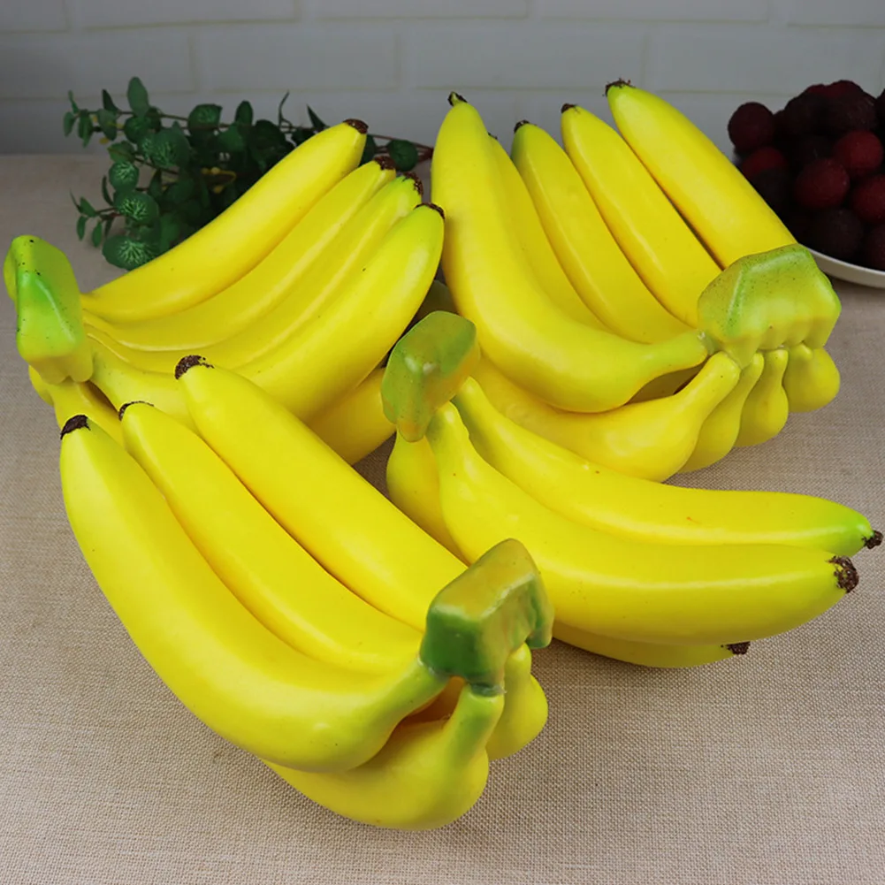 1/3/5/7/9 Heads Artificial Fruit Simulation Fake Banana Ornament Photography Props Party Decor Kitchen Table Home Decoration
1/3/5/7/9 Heads Artificial Fruit Simulation Fake Banana Ornament Photography Props Party Decor Kitchen Table Home Decoration