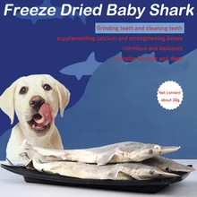 Freeze-Dried Baby Shark Cat Dog Snack Puppy Molar Stick Teeth Cleaning Calcium To Fatten Hair Gills, Cat Snacks Nutritious, Pets