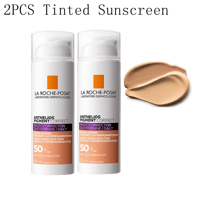 2PCS La Roche-Posay Anthelios Pigment Correct Sunscreen PhotoCorrection Daily Tinted Cream Face Sunscreen Whitening Anti Spots
2PCS La Roche-Posay Anthelios Pigment Correct Sunscreen PhotoCorrection Daily Tinted Cream Face Sunscreen Whitening Anti Spots