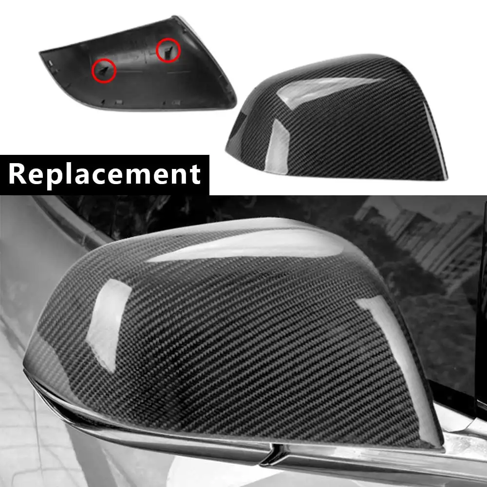 Replacement Carbon Fiber Rearview Mirror Gloss Shell Matte Cover For Tesla Model 3 S Exterior Side Mirror Caps Replace Parts
Replacement Carbon Fiber Rearview Mirror Gloss Shell Matte Cover For Tesla Model 3 S Exterior Side Mirror Caps Replace Parts