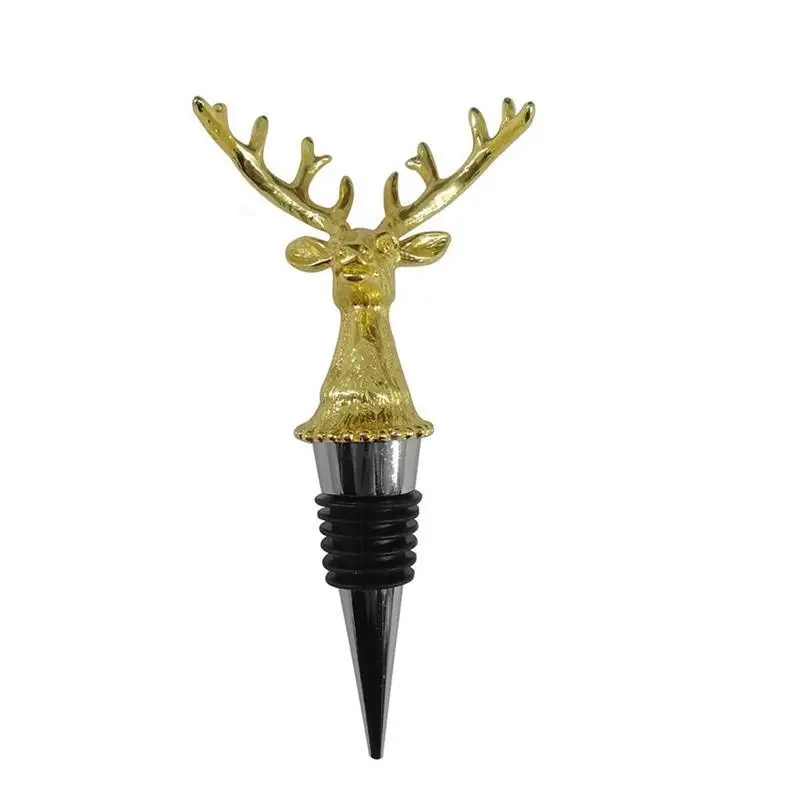 Stainless Steel Deer Stag Head Wine Pourer Unique Wine Bottle Stoppers Wine Aerators Bar Tools
Stainless Steel Deer Stag Head Wine Pourer Unique Wine Bottle Stoppers Wine Aerators Bar Tools