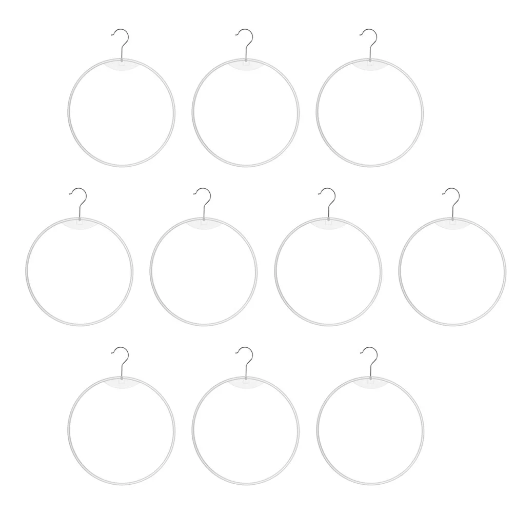 10pcs Thong Display Ring Round Circle Loop Hanger Hook Brief Display Rack Holder 35x31cm
10pcs Thong Display Ring Round Circle Loop Hanger Hook Brief Display Rack Holder 35x31cm