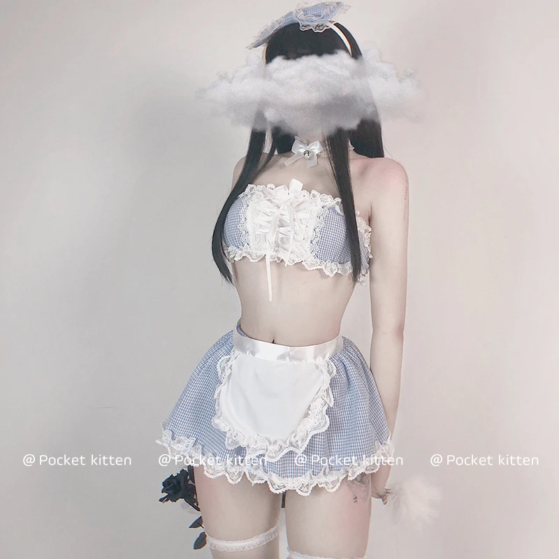 Sexy Cosplay Uniform Maid Erotic Serve Costumes Sweet Kawaii Lolita Servant Cosplay Cute Tempatation with Apron Lovely Lingerie 
Sexy Cosplay Uniform Maid Erotic Serve Costumes Sweet Kawaii Lolita Servant Cosplay Cute Tempatation with Apron Lovely Lingerie