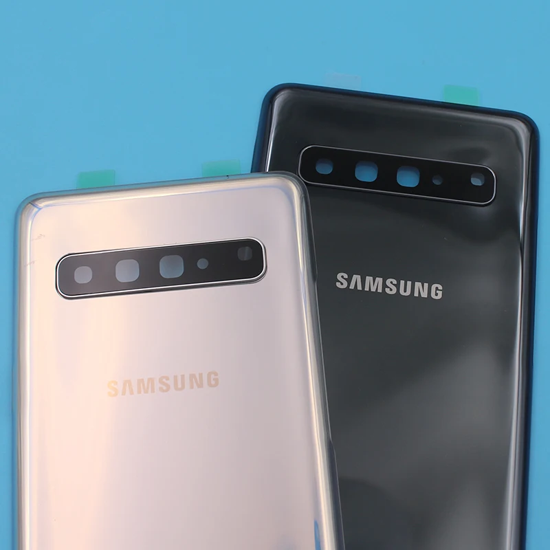 High Quality For Samsung Galaxy S10 5G SM-G977B G977U G977N Rear Glass Battery Back Cover Housing replacement+Camera Lens+Glue
High Quality For Samsung Galaxy S10 5G SM-G977B G977U G977N Rear Glass Battery Back Cover Housing replacement+Camera Lens+Glue