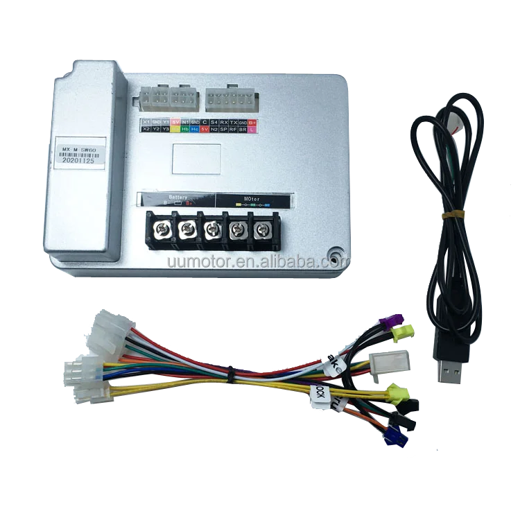 PC programmable multi-voltage 24-60v 50a 250w-3000w brushless motor controller 
PC programmable multi-voltage 24-60v 50a 250w-3000w brushless motor controller