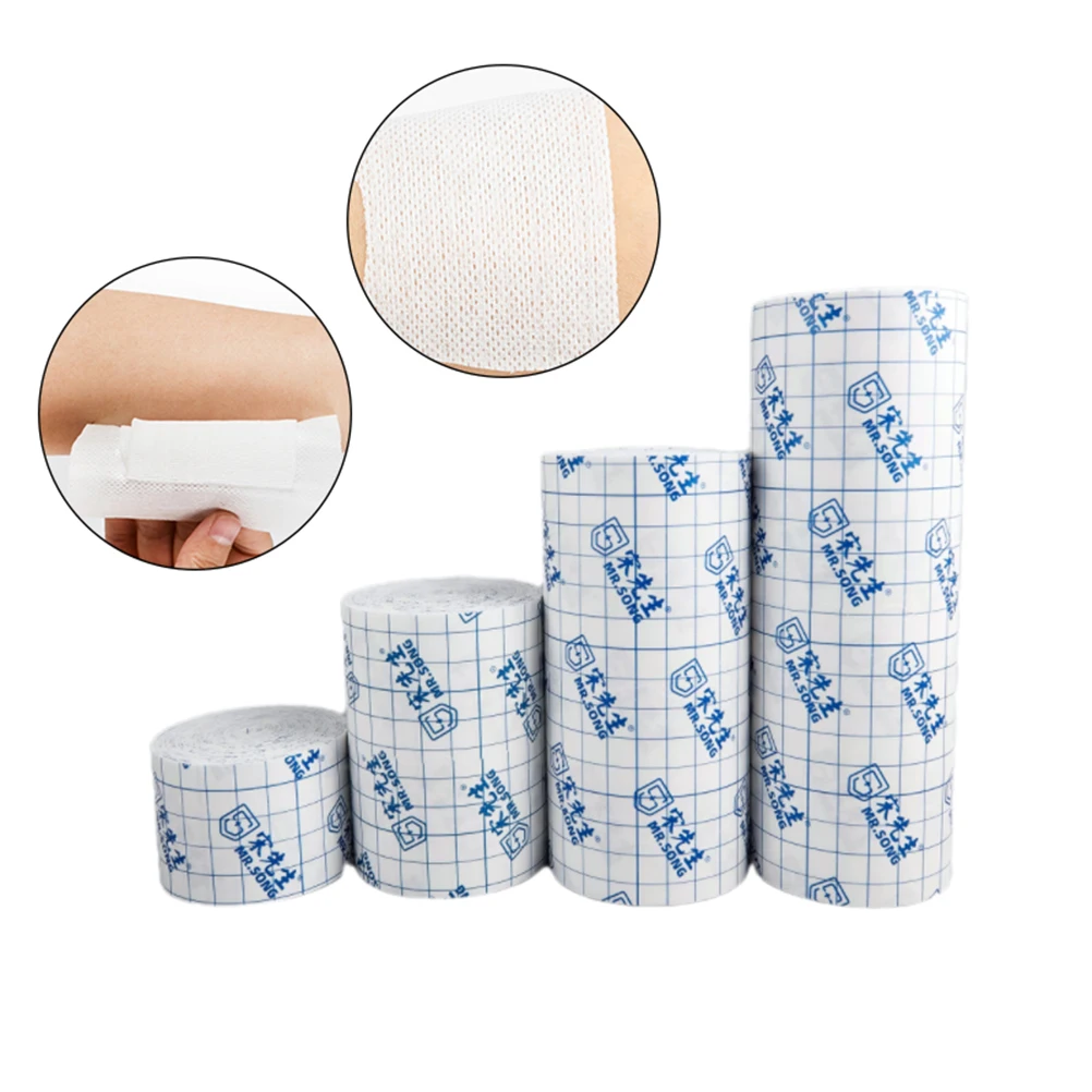 1 Roll 5M/10M Non-woven Tape Adhesive Plaster Breathable Patches Bandage First Aid Medical Tools
1 Roll 5M/10M Non-woven Tape Adhesive Plaster Breathable Patches Bandage First Aid Medical Tools
