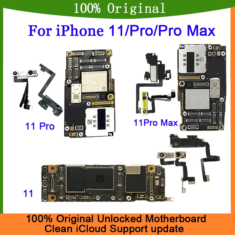 Материнская плата для iPhone 11 11Pro 11Promax, 100% оригинальная разблокированная, без/с идентификатором лица, логическая плата с icloud, полные чипы 64 ГБ, ...
Материнская плата для iPhone 11 11Pro 11Promax, 100% оригинальная разблокированная, без/с идентификатором лица, логическая плата с icloud, полные чипы 64 ГБ, ...
