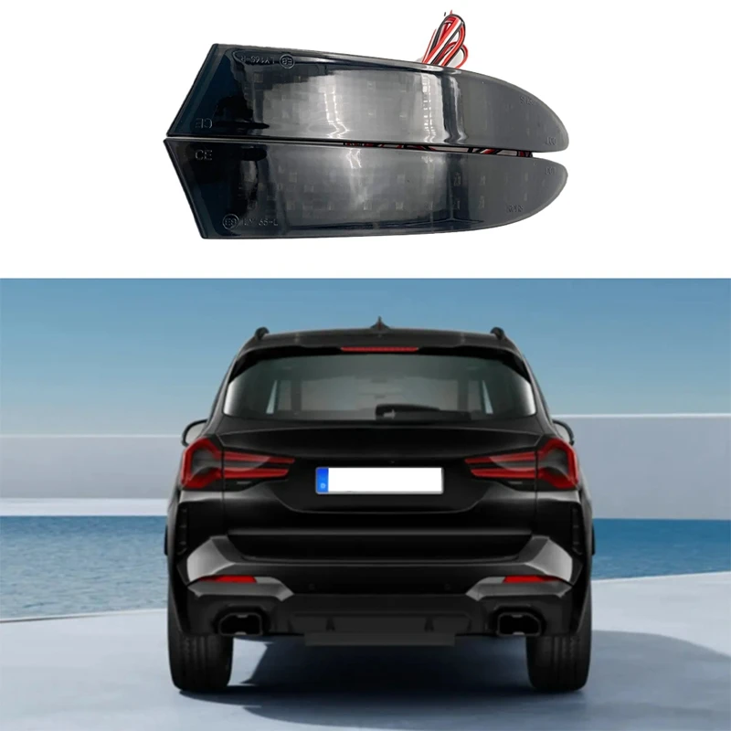 Задний бампер, левый и правый отражатель, задний фонарь, аксессуары для BMW X3 2014-2017, Автомобильный декоративный 63257352209 63257352210
Задний бампер, левый и правый отражатель, задний фонарь, аксессуары для BMW X3 2014-2017, Автомобильный декоративный 63257352209 63257352210