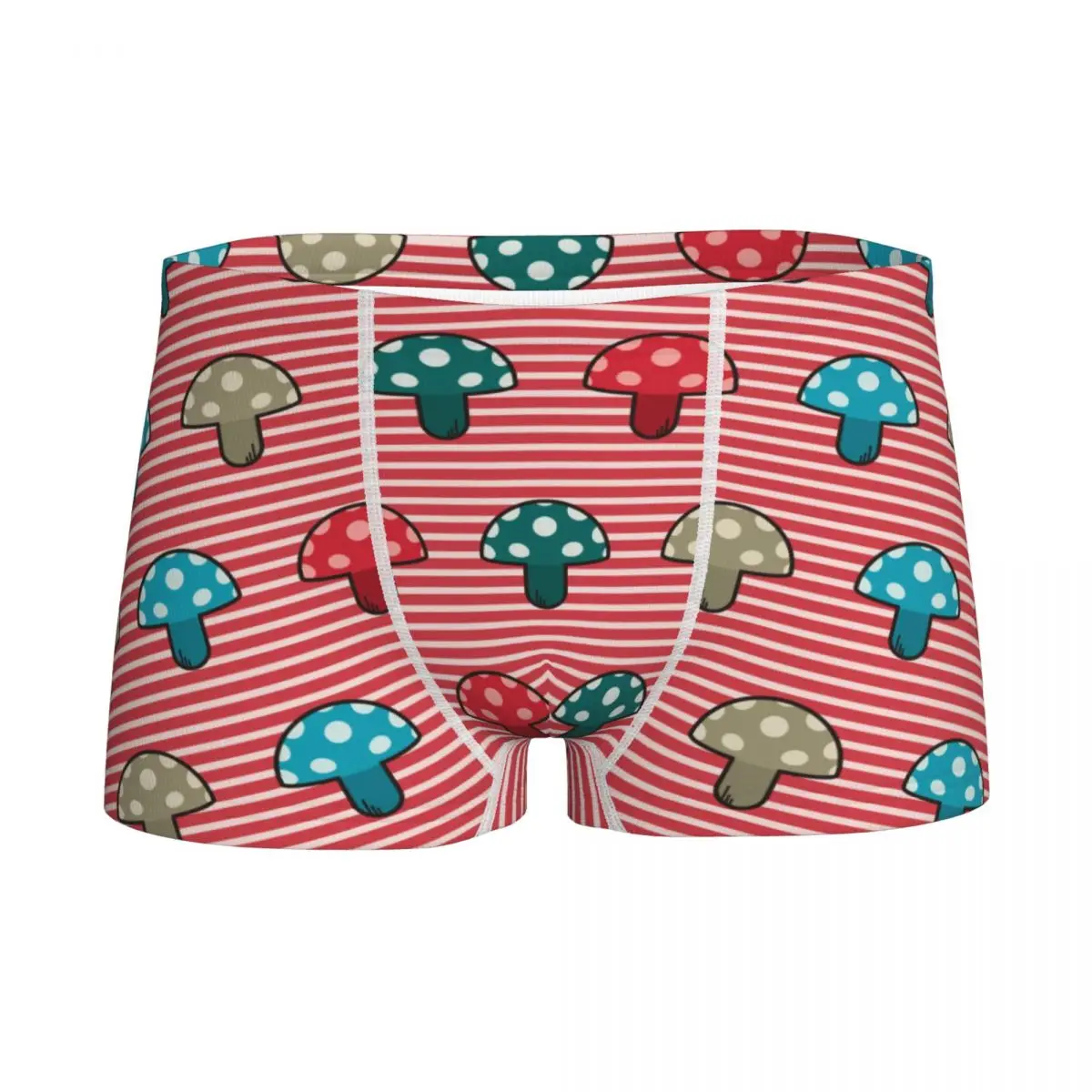 

Colorful Mushroom Children Boys Underwear Cotton Boxer Brief Panties Strips Men Boxer Cute Underpants Briefs