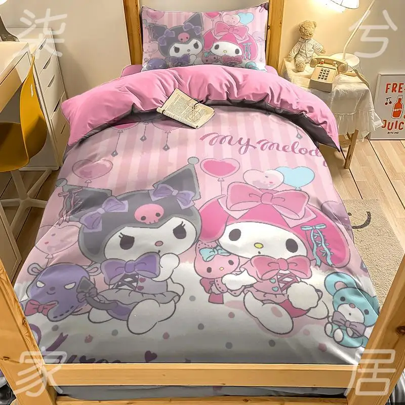 Новинка, милое мультяшное постельное белье Sanrio Kuromi My Melody Cinnamonroll, милое покрывало для девушек в общежитие, односпальное двойное плюшевое пок...
Новинка, милое мультяшное постельное белье Sanrio Kuromi My Melody Cinnamonroll, милое покрывало для девушек в общежитие, односпальное двойное плюшевое пок...