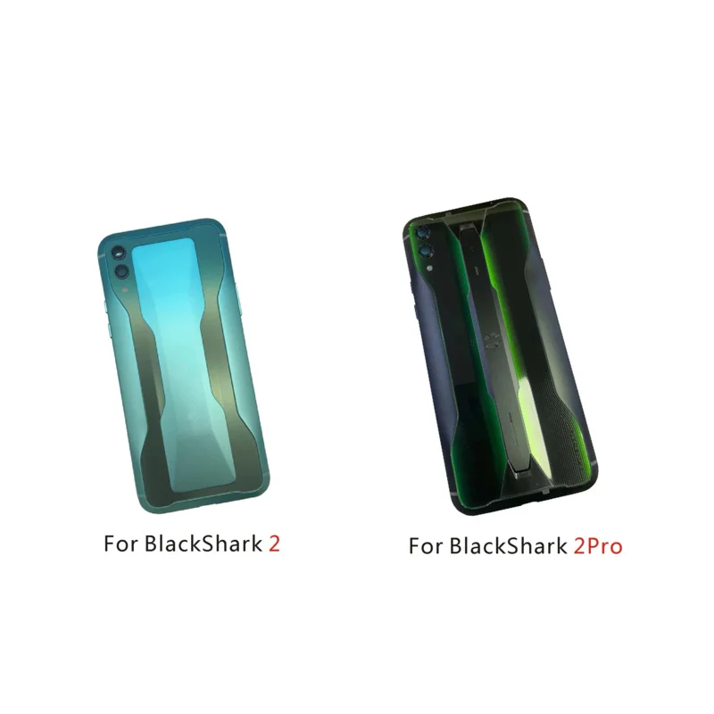 Задняя крышка для Xiaomi BlackShark 2 SKW-H0 A0 2Pro Крышка батарейного отсека Рамка Камеры Len