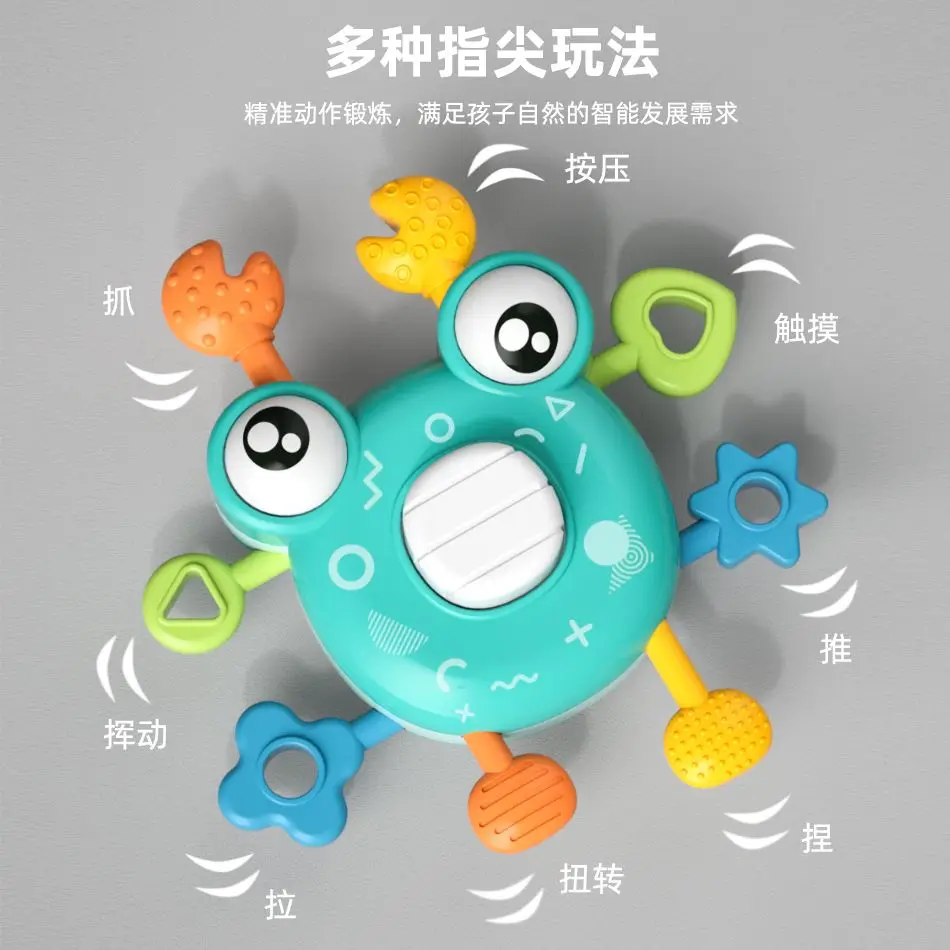 Baby Sensory Toys Babies Toddler Grip Training Toy Pull String Finger Toy Kids Early Learning Education Silicone Activity Games
Baby Sensory Toys Babies Toddler Grip Training Toy Pull String Finger Toy Kids Early Learning Education Silicone Activity Games