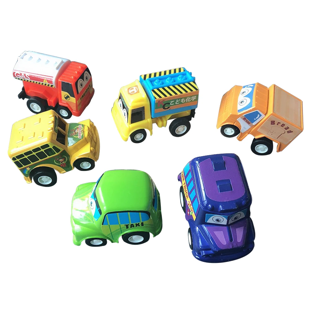 5 x 4.5 x3cm 6x Mini Pull Back Car Toy Trucks Model Parent child interactive for Baby Kids Toddlers Birthday Toys
5 x 4.5 x3cm 6x Mini Pull Back Car Toy Trucks Model Parent child interactive for Baby Kids Toddlers Birthday Toys