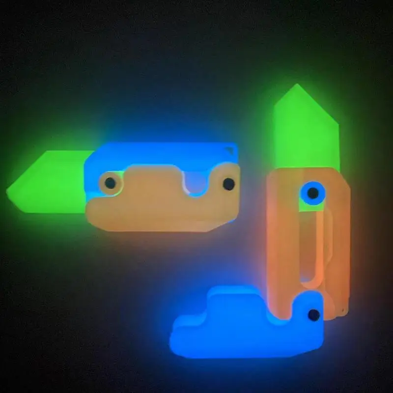 3D Luminous Carrot GravityKnife Fidget Toys Children DecompressionPush Card Toy 3D Printing Glowing Carrot Knife Toy For Kids
3D Luminous Carrot GravityKnife Fidget Toys Children DecompressionPush Card Toy 3D Printing Glowing Carrot Knife Toy For Kids