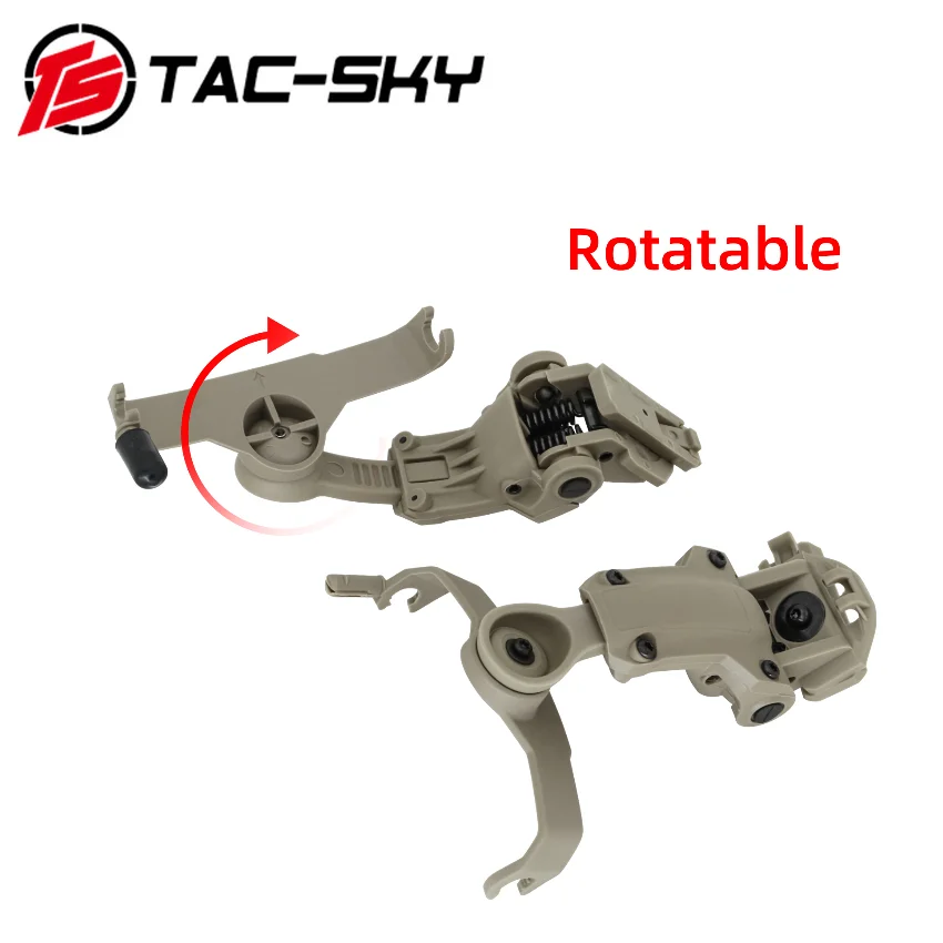 TAC-SKY Tactical ARC Rail Adapter Helmet Mount Comtac ii, Comtac iii Headphones Compatible with Tactical Comtac Headphones
TAC-SKY Tactical ARC Rail Adapter Helmet Mount Comtac ii, Comtac iii Headphones Compatible with Tactical Comtac Headphones