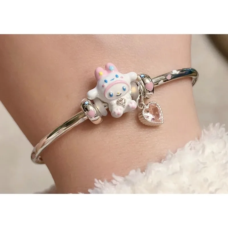 Kawaii Sanrio Anime Cinnamoroll Copper Scattered Beads Cute Cartoon My Melody Pink Lovely Sweet Manual Dispensing Gift for Girls
Kawaii Sanrio Anime Cinnamoroll Copper Scattered Beads Cute Cartoon My Melody Pink Lovely Sweet Manual Dispensing Gift for Girls