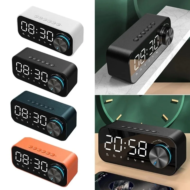 A50 new multifunctional alarm clock audio student dormitory mini clock card wireless bluetooth speaker subwoofer mirror speaker
A50 new multifunctional alarm clock audio student dormitory mini clock card wireless bluetooth speaker subwoofer mirror speaker