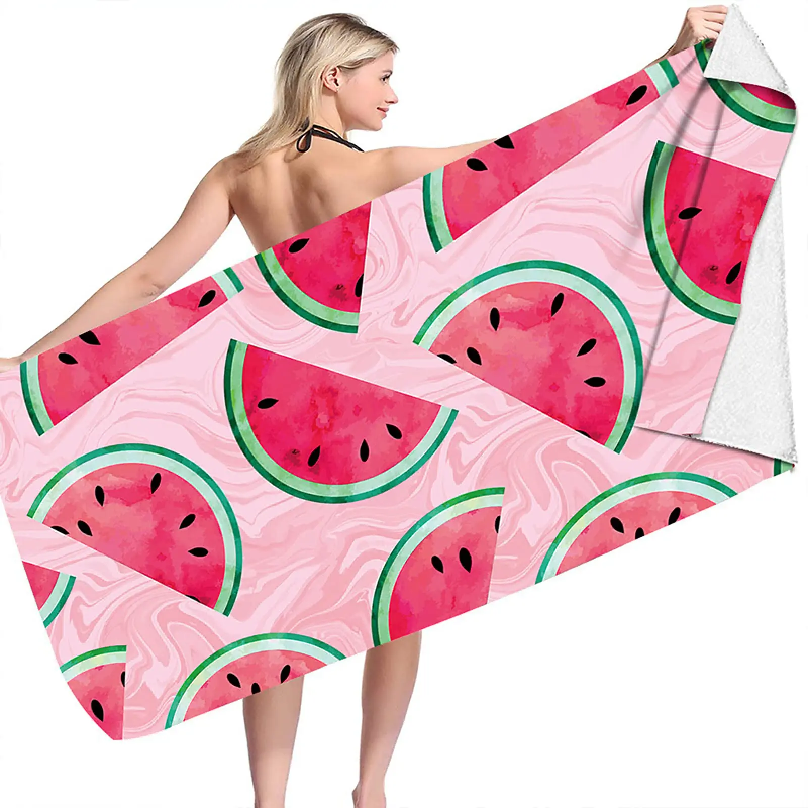 Watermelon Beach Towels Travel Quick Dry Towel for Swimmer Sand Proof Beach Towels Cool Watermelon for Gifts Women Girls Kids
Watermelon Beach Towels Travel Quick Dry Towel for Swimmer Sand Proof Beach Towels Cool Watermelon for Gifts Women Girls Kids