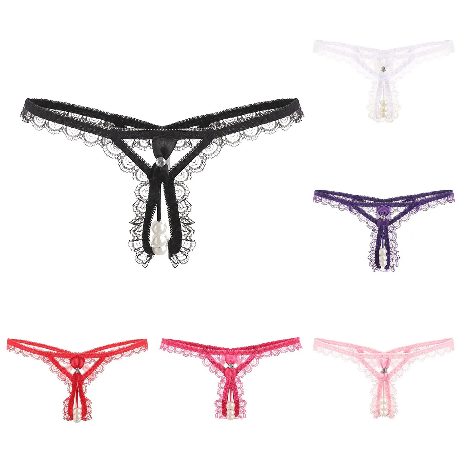 Erotic Sexy Thong Female Pearl Massage Ladies Open Gear Low Waist T Trousers Female Bustier Lingerie for Women 
Erotic Sexy Thong Female Pearl Massage Ladies Open Gear Low Waist T Trousers Female Bustier Lingerie for Women