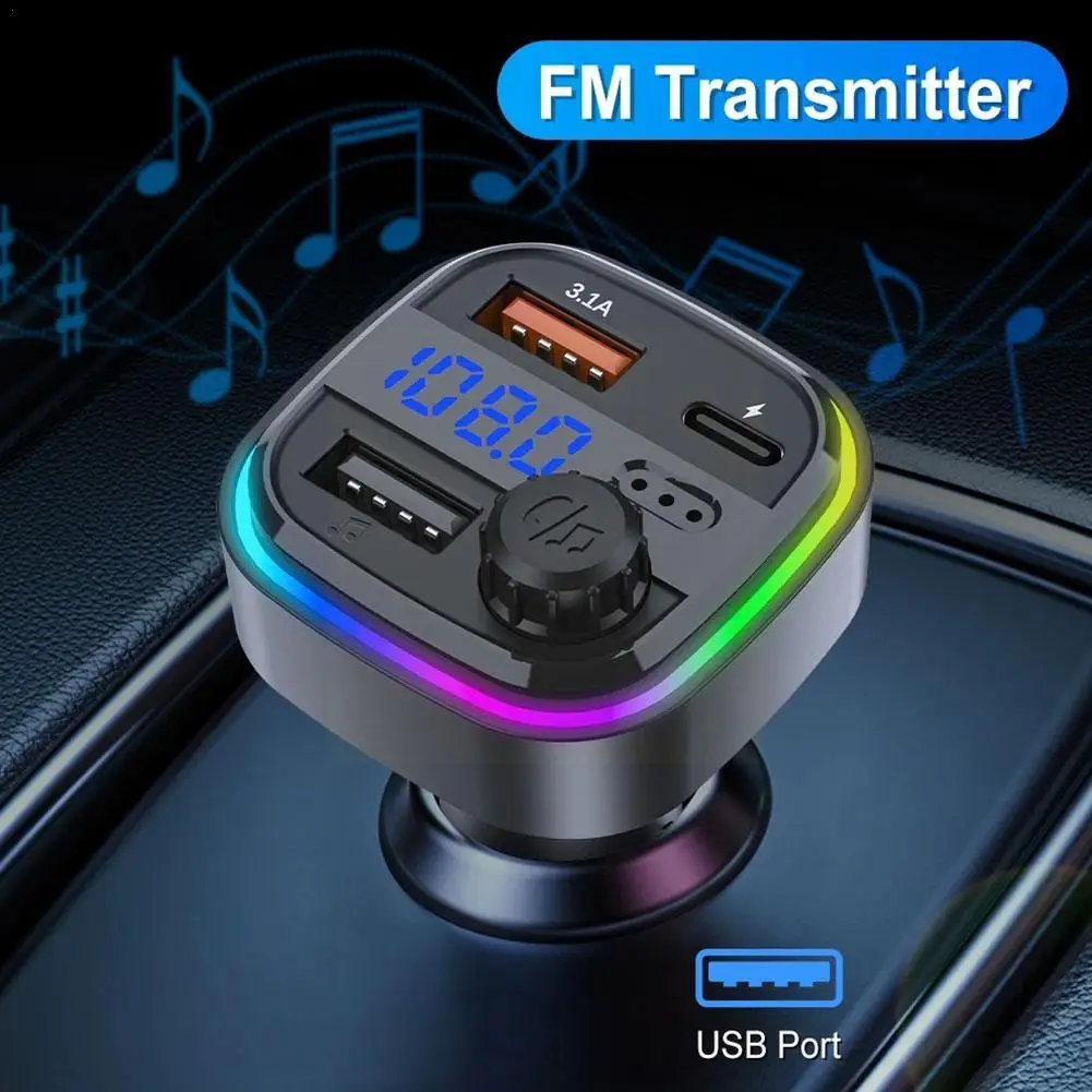 Автомобильный FM-передатчик Bluetooth 5,0, беспроводной комплект громкой связи с USB-плеером, автомобильный двойной mp3-приемник, автомобильное аудио, автомобильные аксессуары Cha U9F5
Автомобильный FM-передатчик Bluetooth 5,0, беспроводной комплект громкой связи с USB-плеером, автомобильный двойной mp3-приемник, автомобильное аудио, автомобильные аксессуары Cha U9F5
