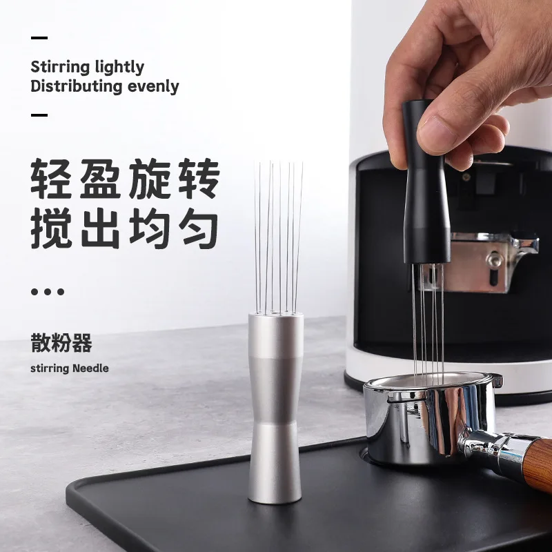 1PC Espresso Stirring Needle Coffee Tamper Distributor Leveler Tool Stainless Steel Needle Type Coffee Powder Distributor
1PC Espresso Stirring Needle Coffee Tamper Distributor Leveler Tool Stainless Steel Needle Type Coffee Powder Distributor