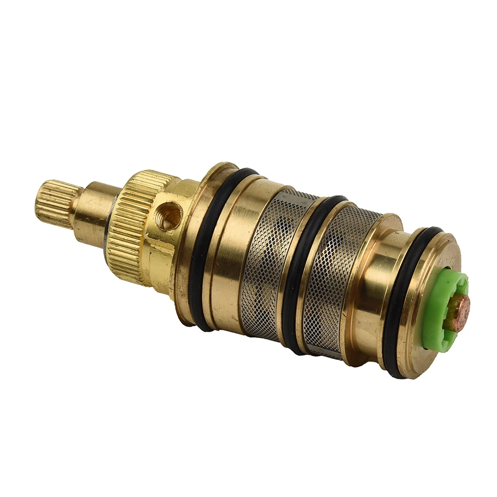 Thermostatic Brass Shower Cartridge With Mixer Valve Bar Shower Faucet Mixing Valve Cartridge Replacement Repair Kit
Thermostatic Brass Shower Cartridge With Mixer Valve Bar Shower Faucet Mixing Valve Cartridge Replacement Repair Kit