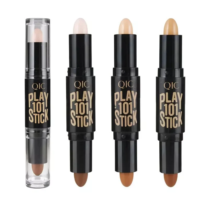 Concealer Contouring Bronzers Highlighters Pen Cosmetic Double-Ended 2 In 1 Makeup Corrector Contour Stick Maquiagem TSLM1
Concealer Contouring Bronzers Highlighters Pen Cosmetic Double-Ended 2 In 1 Makeup Corrector Contour Stick Maquiagem TSLM1