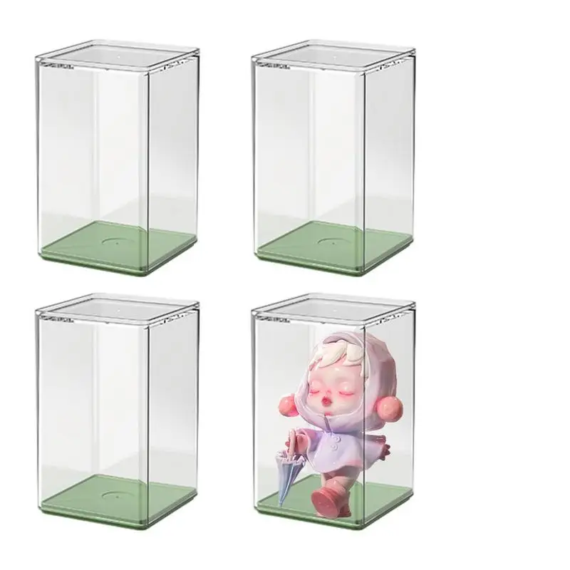 4 PCS Clear Acrylic Display Case Model Organizer Display Box Dustproof Protection Showcase For Action Figures/Toys/Collectibles
4 PCS Clear Acrylic Display Case Model Organizer Display Box Dustproof Protection Showcase For Action Figures/Toys/Collectibles