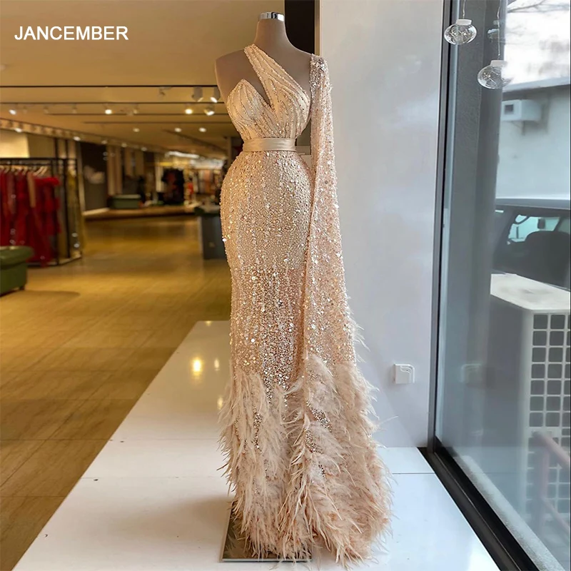 Exquisite High Quality Evening Dress Women Lady Elegant O-Neck sequin Feathers Long one-piece Mermaid Belt Floor-Length LSCZ146
Exquisite High Quality Evening Dress Women Lady Elegant O-Neck sequin Feathers Long one-piece Mermaid Belt Floor-Length LSCZ146