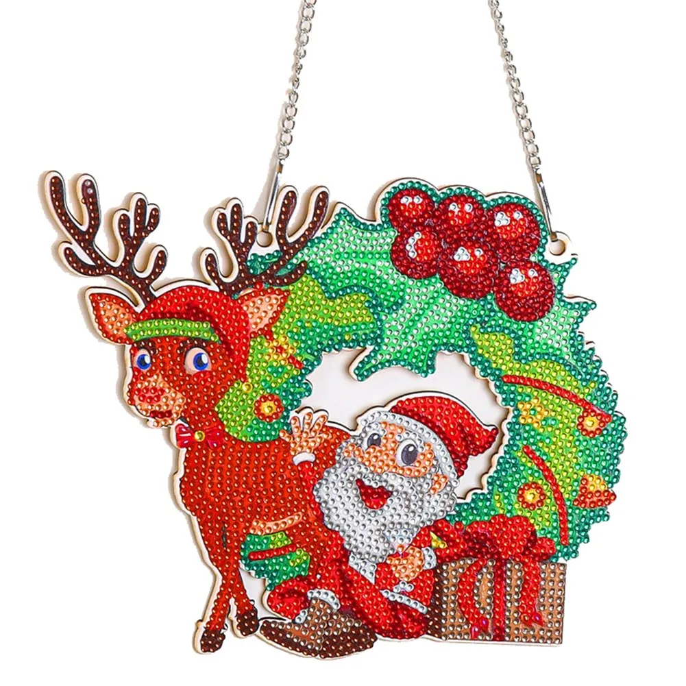DIY Christmas Crystal Wreath Kits 2022 New Year Christmas Creative Creative Handmade Gifts Diamond Wreath Door Window Pendant
DIY Christmas Crystal Wreath Kits 2022 New Year Christmas Creative Creative Handmade Gifts Diamond Wreath Door Window Pendant