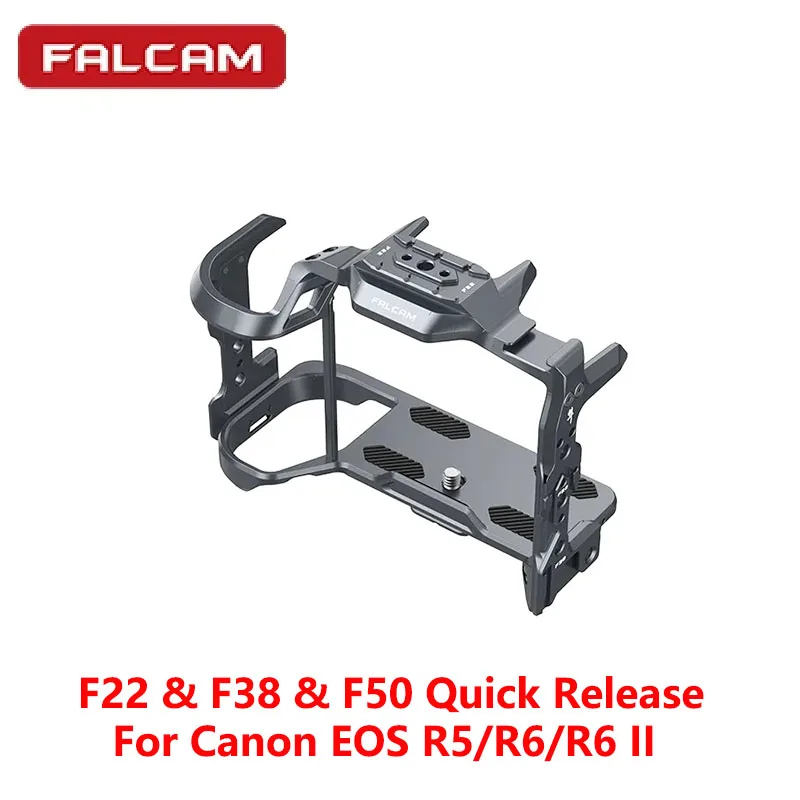 Falcam F22 & F38 & F50 быстросъемный корпус для камеры/основная пластина для камеры V2 для Canon EOS R5/R6/R6 II 
Falcam F22 & F38 & F50 быстросъемный корпус для камеры/основная пластина для камеры V2 для Canon EOS R5/R6/R6 II
