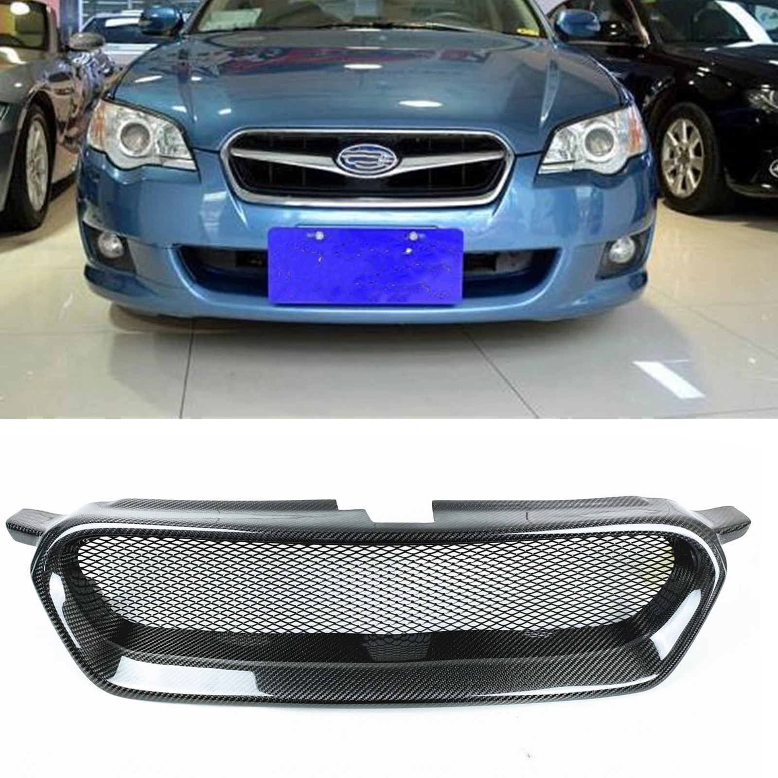 For Subaru Legacy 2008-2009 Honeycomb Style Front Grille Grill Carbon Fiber Car Upper Bumper Hood Mesh Mid Grid Grating Body Kit
For Subaru Legacy 2008-2009 Honeycomb Style Front Grille Grill Carbon Fiber Car Upper Bumper Hood Mesh Mid Grid Grating Body Kit